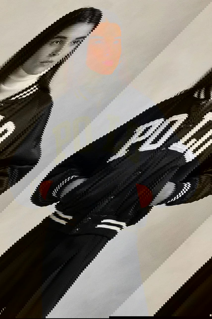 Bomber bunda Polo by Ralph Lauren Polo Oversize Transitional Satin Bomber Jacket Čierna | 211970985, 0