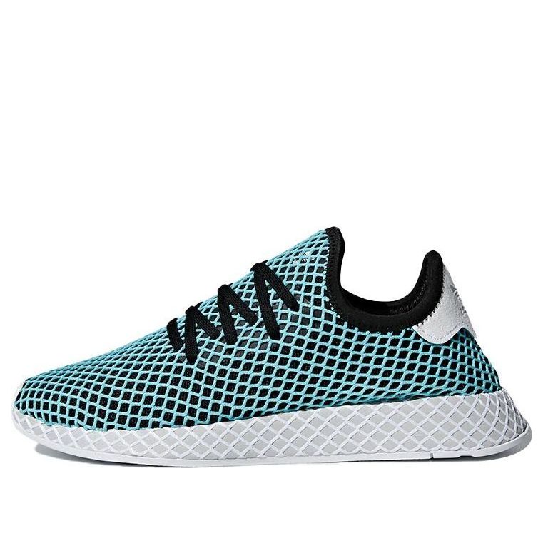 Tenisky a topánky adidas Originals Parley x Deerupt Runner Tyrkysová | CQ2623, 0