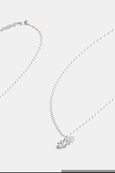 Náhrdelník Maison Margiela Crystal Pendant Ball Chain Necklace Metalická | SM7UU0080.P8372.971, 0
