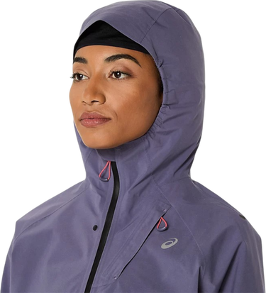Vetrovka Asics Metarun Waterproof Hooded Jacket Fialová | 2012d092-500, 3