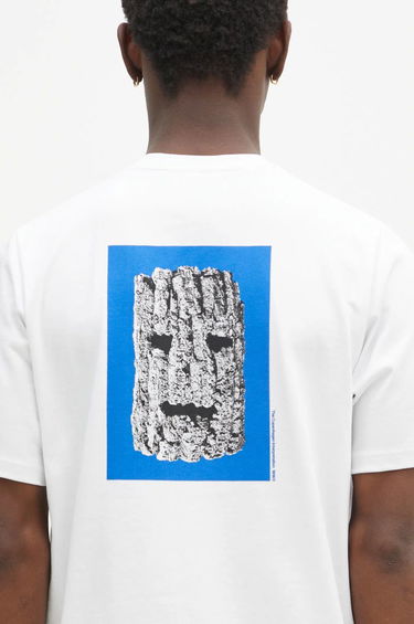 Tričko WOOD WOOD Wood Wood Mela Mask T-Shirt Biela | 12432503.2106, 4