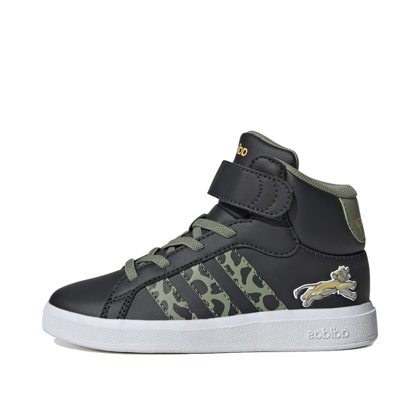 Tenisky a topánky adidas Performance GRAND COURT MID LionKing Čierna | IF4094