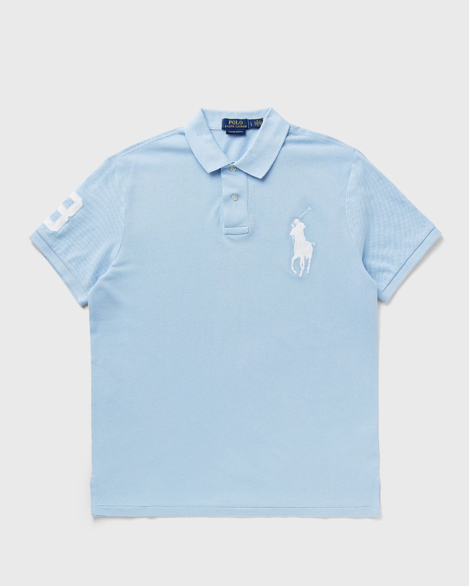 Polo tričko Polo by Ralph Lauren Polo Ralph Lauren Polo Shirt with Big Pony Logo Modrá | 710969625003, 1