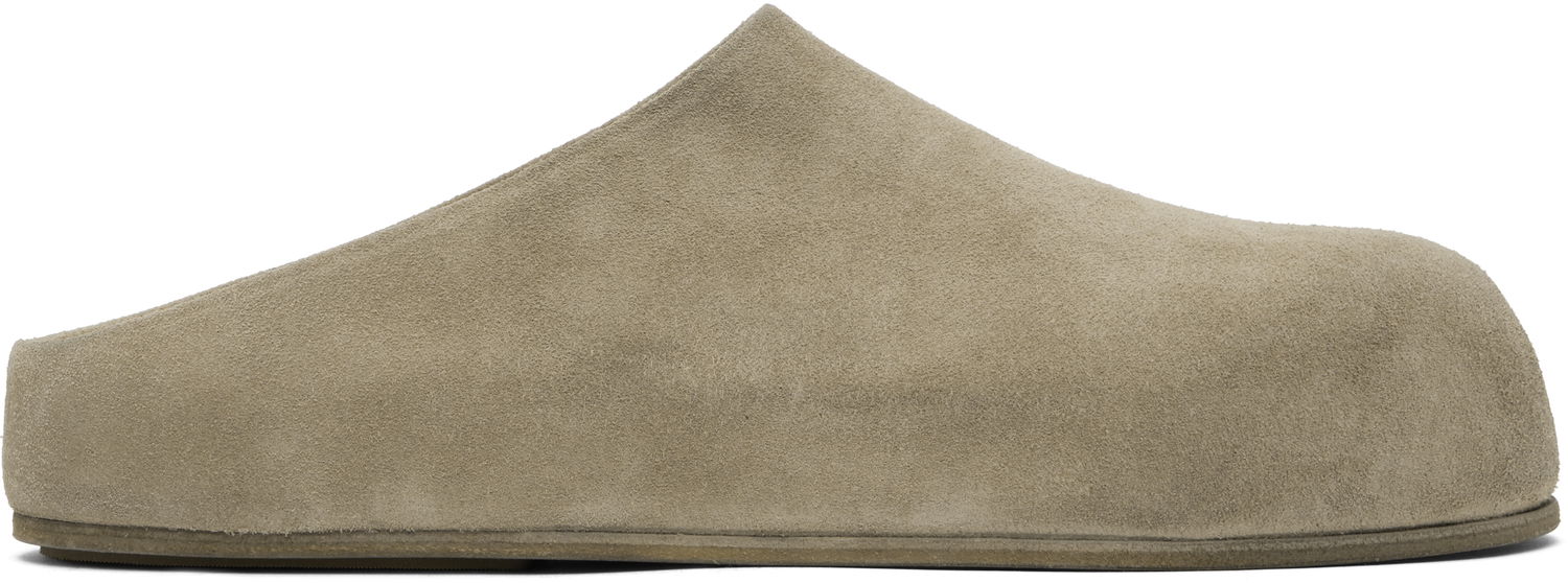 Doplnky Marsèll Marsèll Grande Suede Mules Béžová | MM4637 P024201, 0