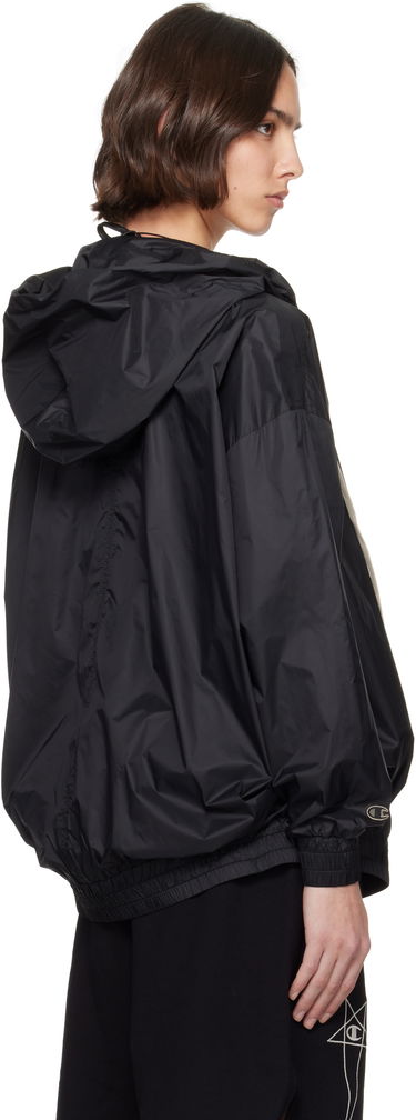 Vetrovka Rick Owens Rick Owens Champion Edition Jumbo Jason's Hoodie Čierna | CW01E1661 CHNY, 2