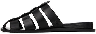Starostlivosť o obuv rag & bone rag & bone Beau Fisherman Slides Čierna | WFF24PF046LE46, 2
