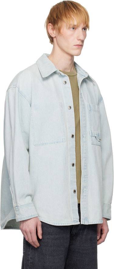 Košeľa WOOYOUNGMI WOOYOUNGMI Denim Shirt Modrá | W251SH16, 1