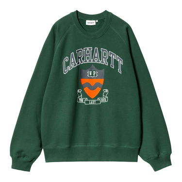 Sveter Carhartt WIP Men's Green Relaxed-Fit Graphic Sweatshirt Zelené | I033936_9, 3