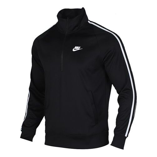 Mikina Nike Sportswear Half Zipper Pullover Čierna | CJ4393-010