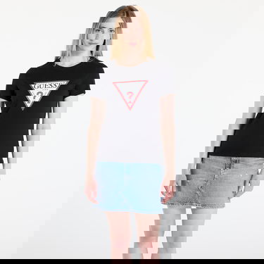 Tričko GUESS T-shirt Short Sleeve Crew Neck Original Tee Čierna | W1YI1BI3Z14-JBLK, 0