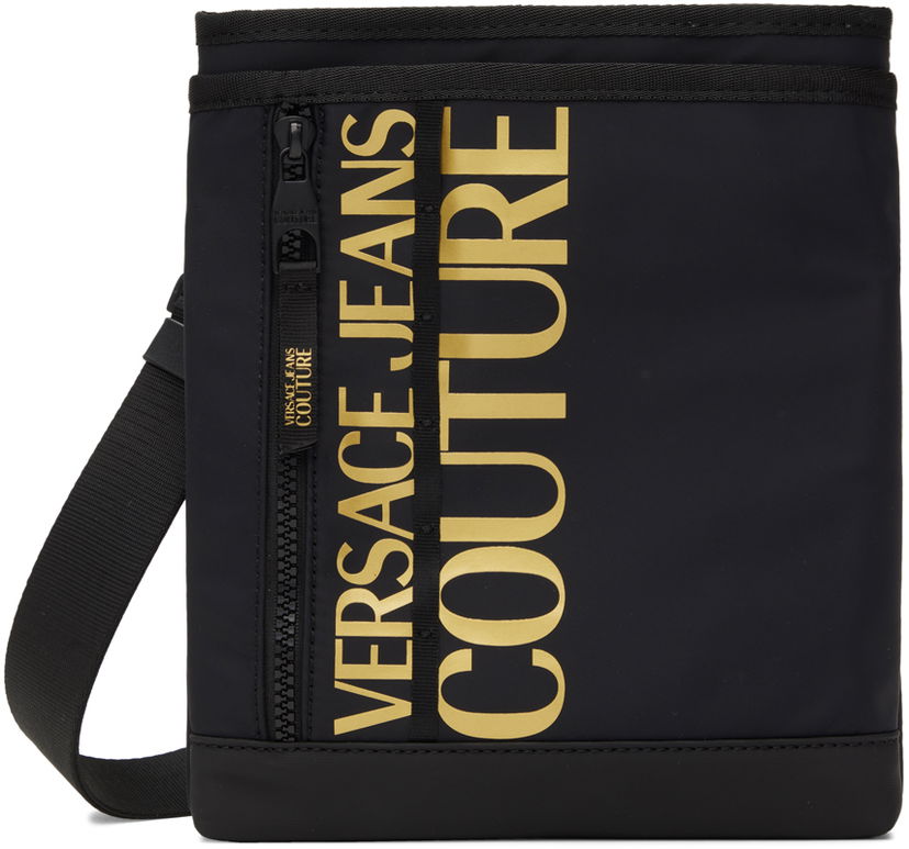 Taška cez rameno Versace Versace Jeans Couture Logo Bag Čierna | E73YA4B94 EZS394