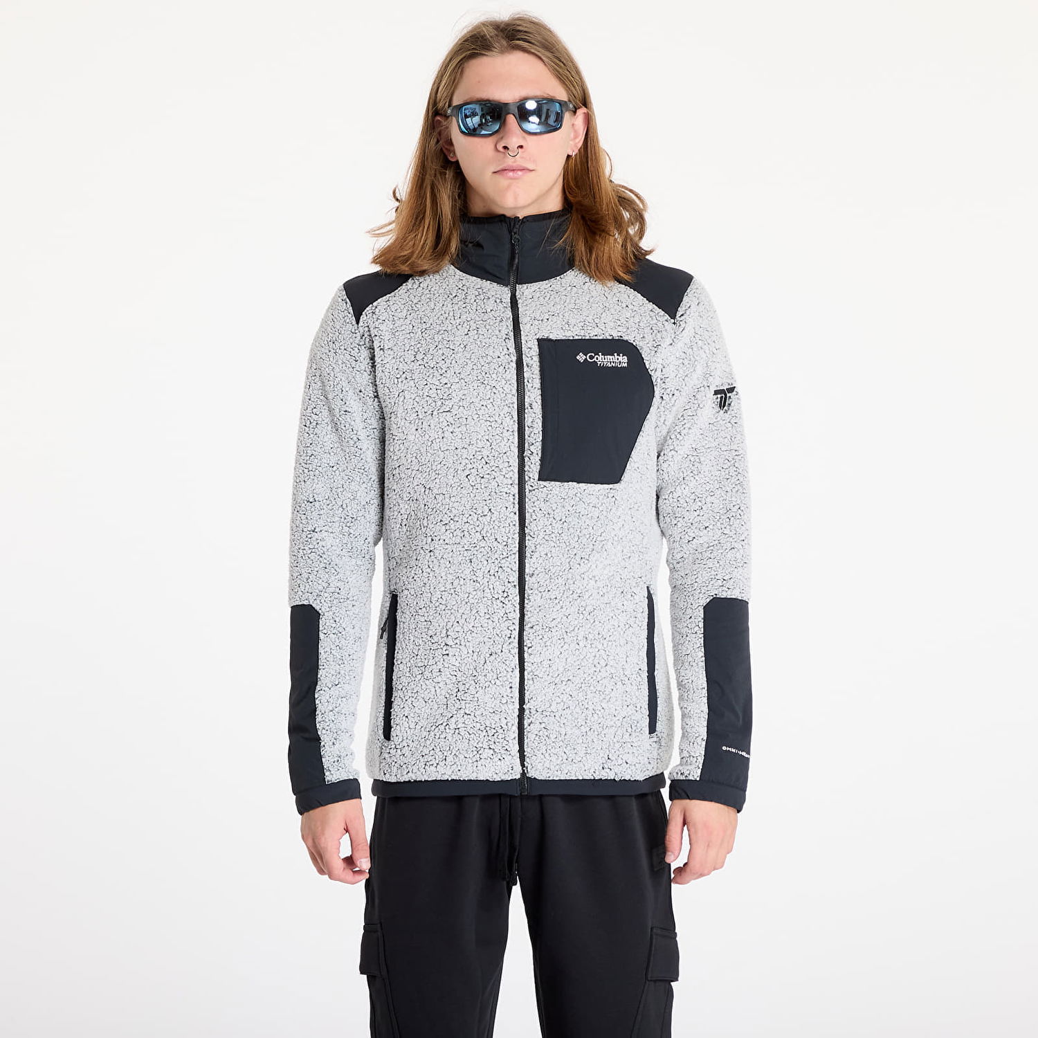 Mikina Columbia Arctic Crest™ Sherpa Full Zip White/ Black S Šedá | 2096475100, 0