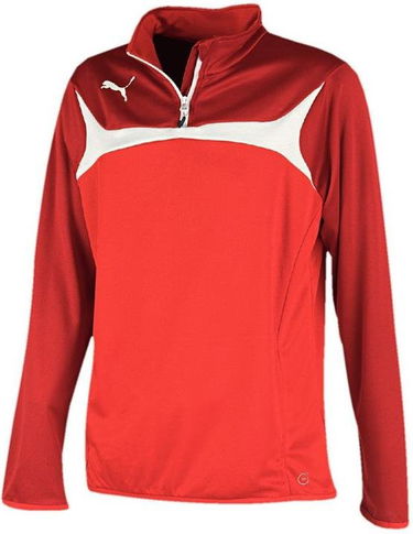 Mikina Puma Puma Esito 3 1/4 Zip Top Červená | 653966-001, 1
