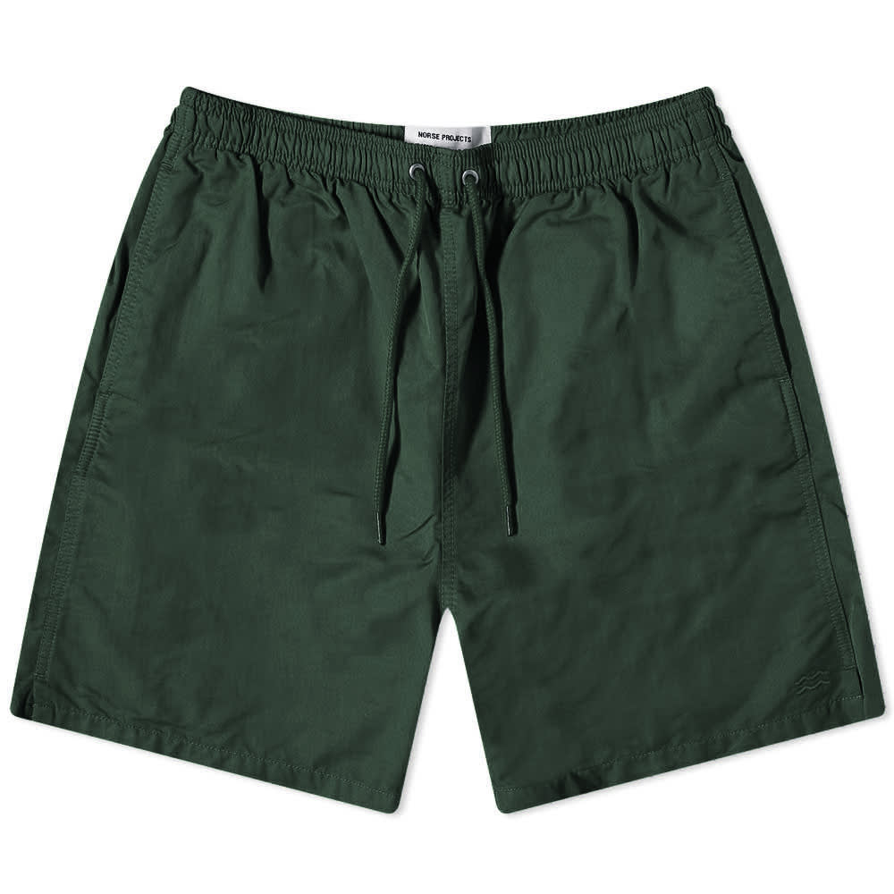 Plavky NORSE PROJECTS Hague Swim Short Zelené | N35-0581-8120, 0