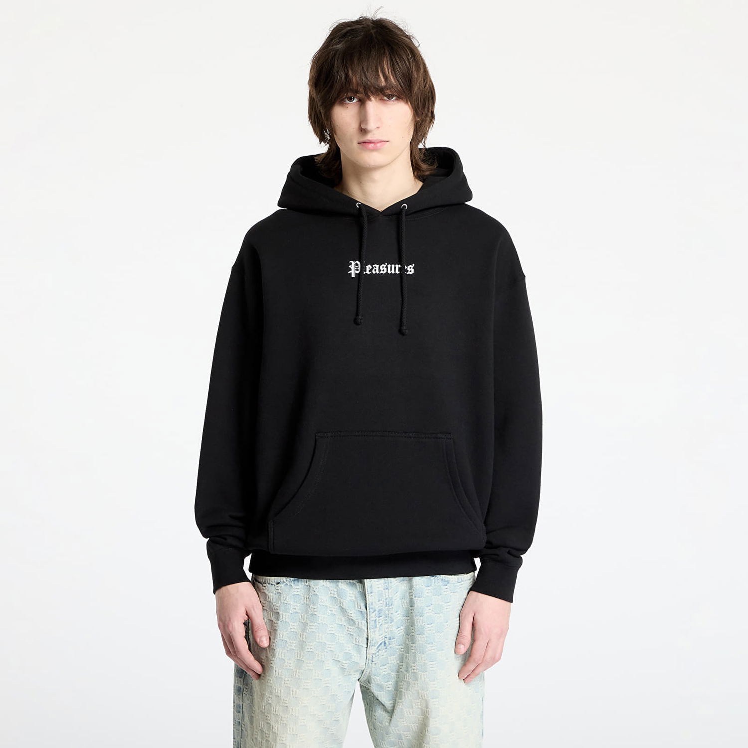 Mikina Pleasures Pleasures Burn Again Hoodie Čierna | P25SP071 BLACK, 0