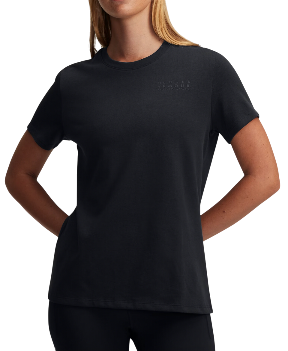 Tričko Under Armour UA HWT Branded Core Short Sleeve T-Shirt Čierna | 1389745-001, 0