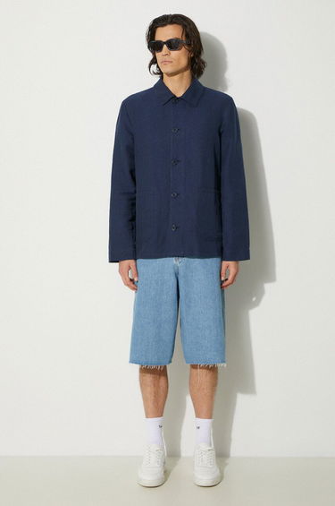 Košeľa A.P.C. Navy Kerlouan Navy | LIAEO-H03053, 1