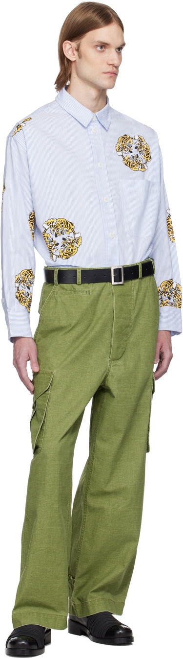 Košeľa KENZO Kenzo Paris VERDY Edition Oversized Shirt Modrá | FF55CH5039A5, 4