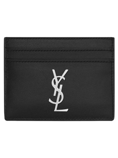 Peňaženka Saint Laurent Logo Monogram Card Holder Čierna | 485631 0SX0E 1000