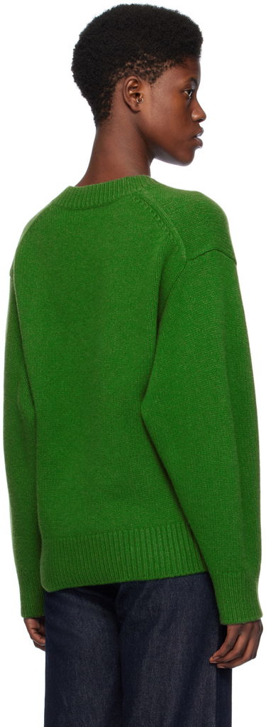 Sveter TOTEME TOTEME V-Neck Knit Sweater Zelené | 241-WRT1034-YA0004, 2