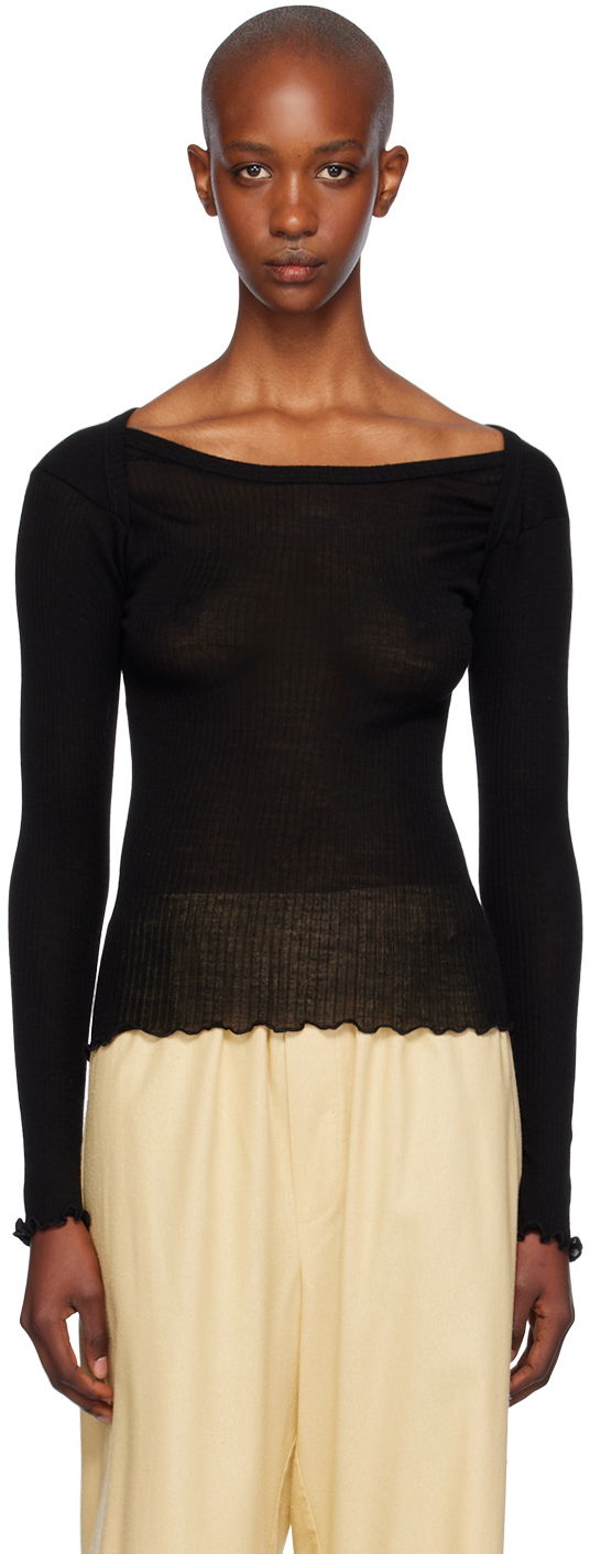 Tielko Baserange Disc Wool T-Shirt Čierna | TODIL-WO-WI24, 0