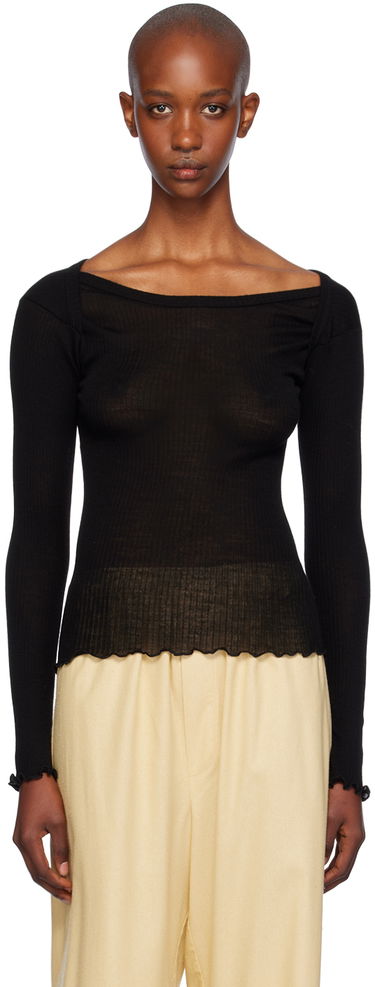 Tielko Baserange Disc Wool T-Shirt Čierna | TODIL-WO-WI24, 0