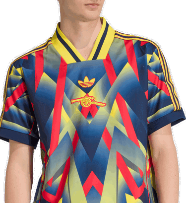 Dres adidas Originals ARSENAL FC Retro Geometric Pattern Jersey Rôznofarebný | JM9388, 4