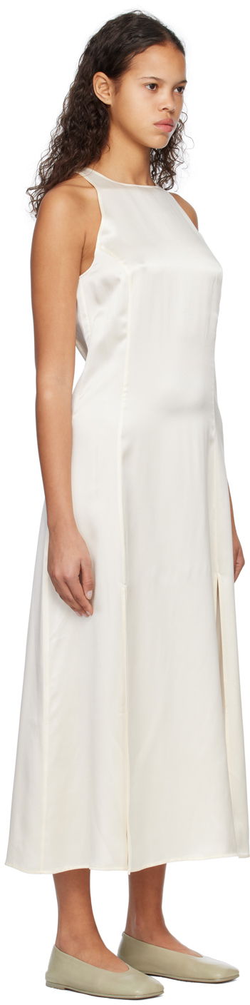 Šaty Loulou de Saison Loulou de Saison Mina Midi Dress Biela | MINA, 1