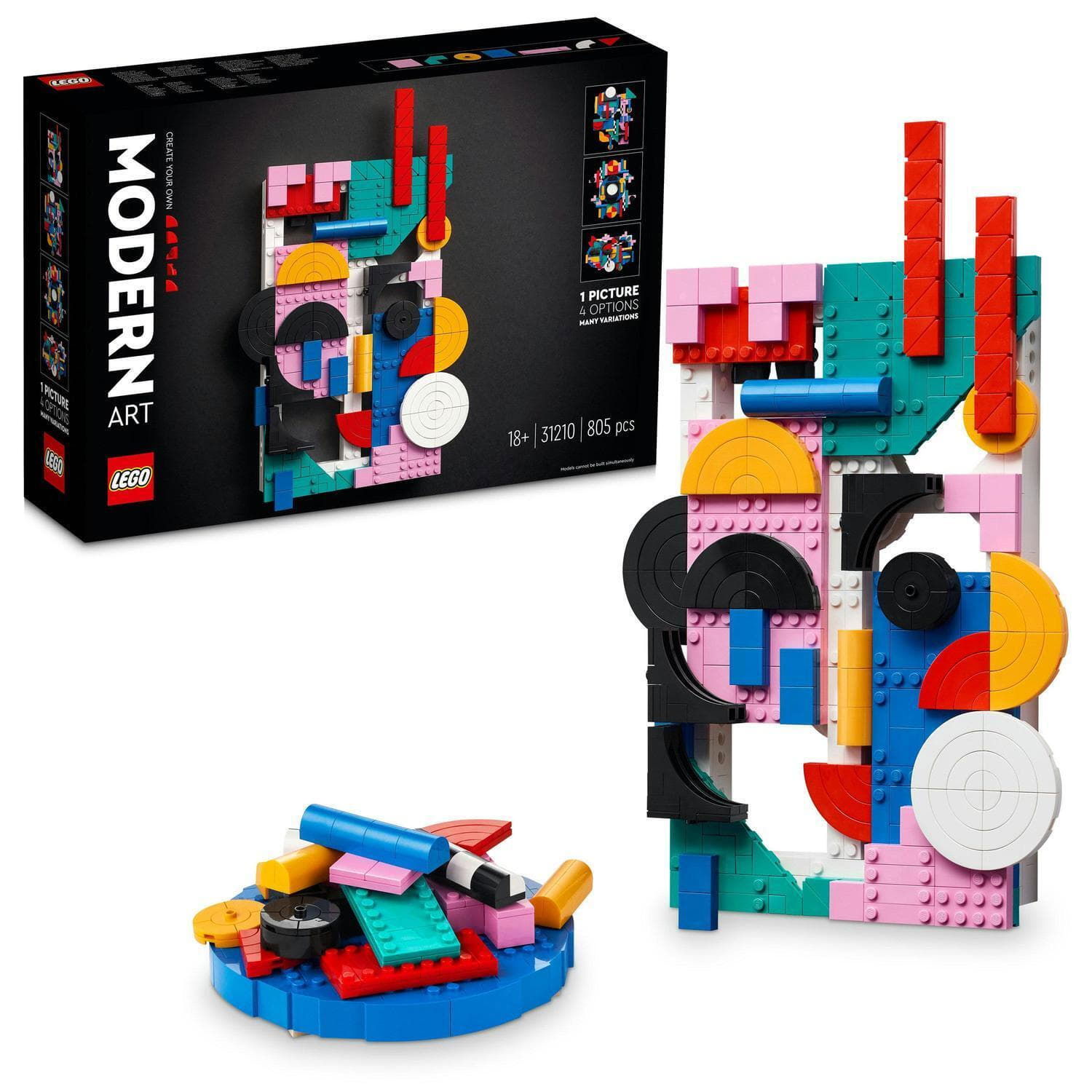 Flexstyle LEGO Art 31210 Modern Art Rôznofarebný | 31210LEG, 0