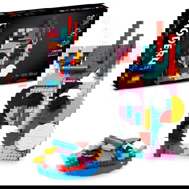Flexstyle LEGO Art 31210 Modern Art Rôznofarebný | 31210LEG, 0