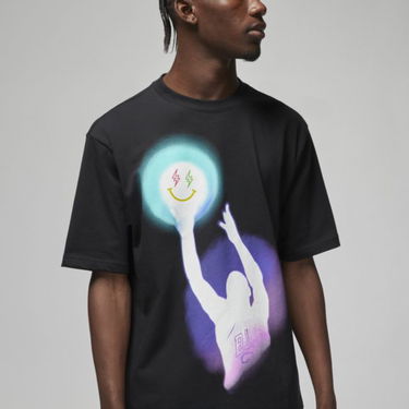 Tričko Jordan J Balvin x T-Shirt Čierna | DR2962 010, 2