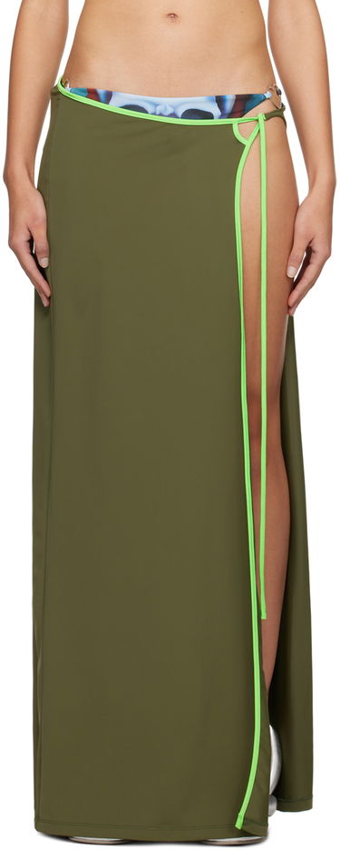 Sukňa Ottolinger Ottolinger Wrap Maxi Skirt Zelené | 501003, 0