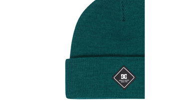 Kulicha DC Shoes Label Beanie One size Zelené | ADYHA04164-BTG0, 3