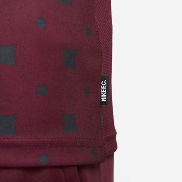 Dres Nike Dri-FIT F.C. Libero Print Short-Sleeve Football Top Červená | DQ5055-638, 3