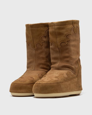 Tenisky a topánky Moon Boot Suede Embroidered Boots Hnedá | 80D1402990-M008, 1