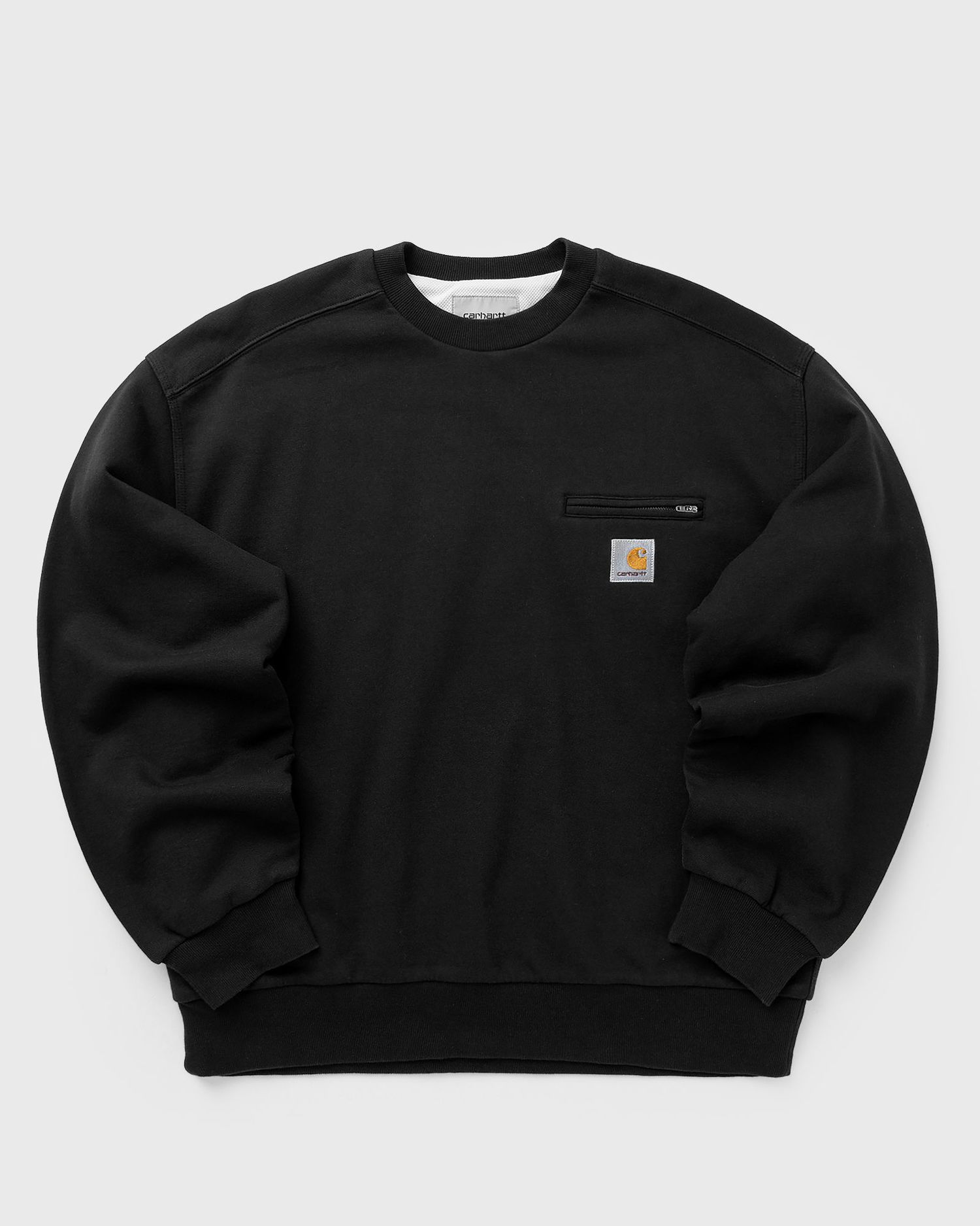 Mikina Carhartt WIP Detroit Crewneck Sweatshirt with Chest Pocket Čierna | I035547-89.06, 0