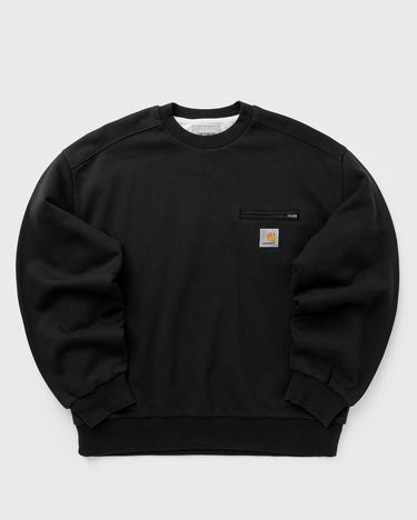 Mikina Carhartt WIP Detroit Crewneck Sweatshirt with Chest Pocket Čierna | I035547-89.06, 0