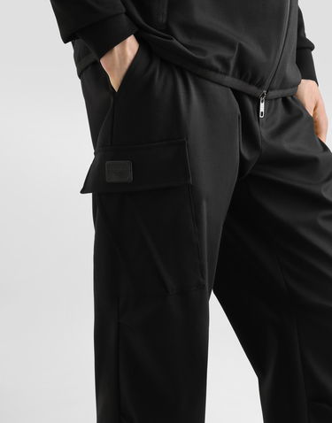 Cargo nohavice Dolce & Gabbana Dolce & Gabbana Cotton Cargo Cropped Pants Čierna | GW5OHTFUGS1N0000, 3