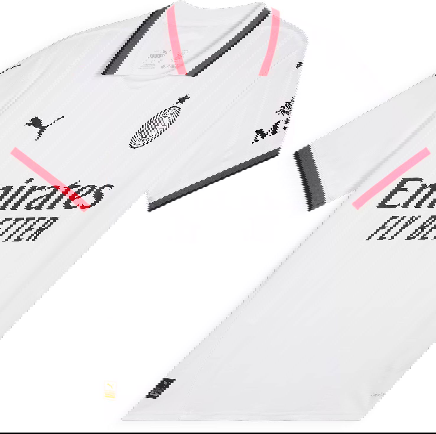 Dres Puma AC Milan Away Jersey Replica 2024/25 Biela | 775015-02, 0