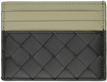 Peňaženka Bottega Veneta Intrecciato Card Holder Zelené | 749449 VCPQ5, 1