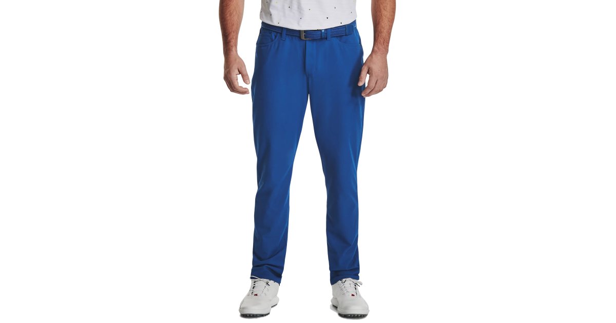 Nohavice a džínsy Under Armour Drive 5 Pocket Navy | 1364934-471, 1