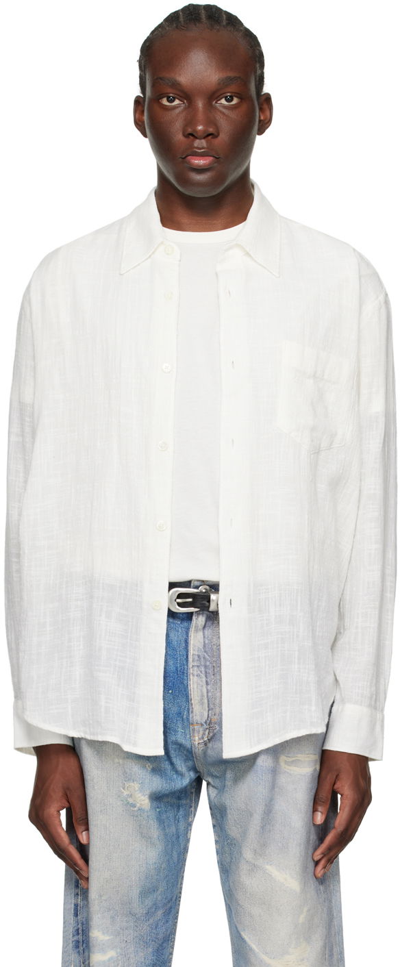 Košeľa OUR LEGACY Coco Shirt "Off-White" Biela | M2222CW