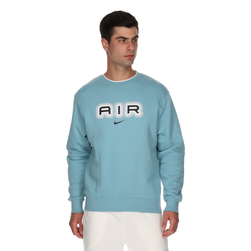 Mikina Nike Air Crew Fleece Sweatshirt Modrá | HM0177-464