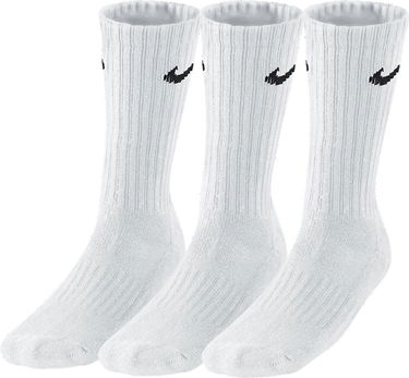 Ponožky Nike Value Cotton Crew Socks Biela | sx4508-101, 0