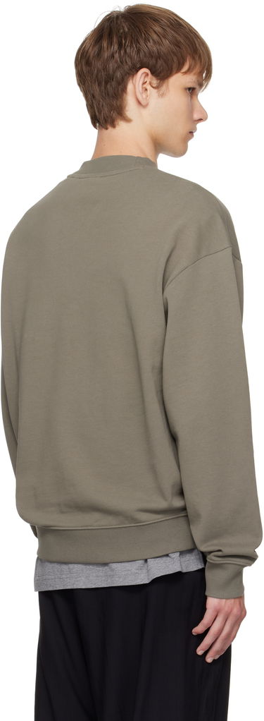 Sveter BOSS Cotton-Terry Logo Sweater Čierna | 50525892, 2