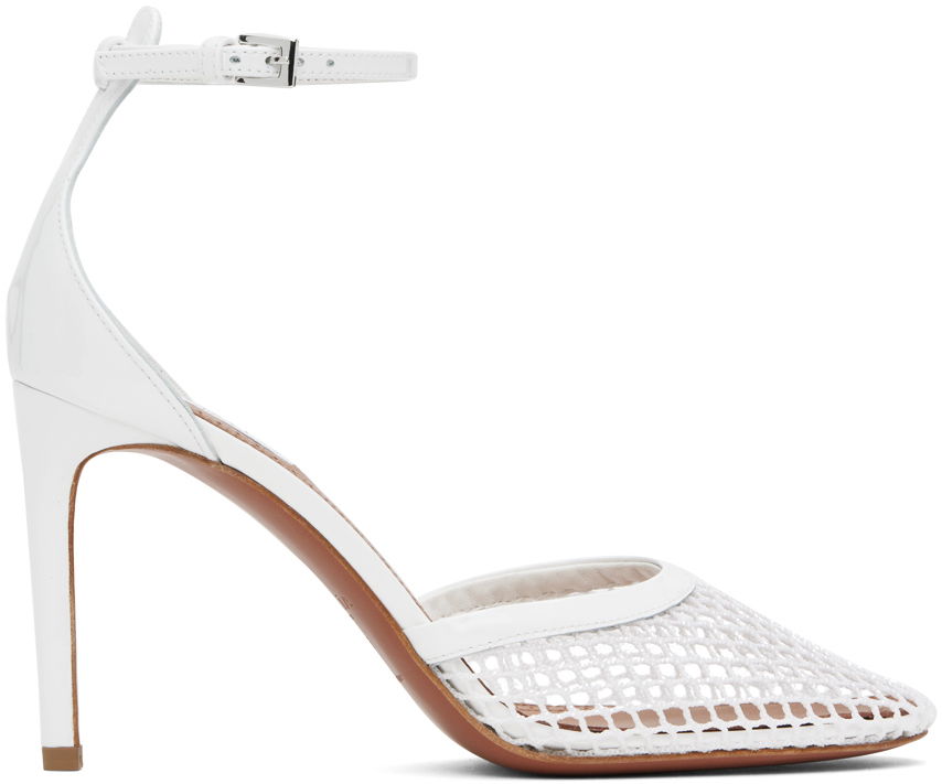 Tenisky a topánky Alaïa High Fishnet Heels Biela | AA3E049TK007, 0