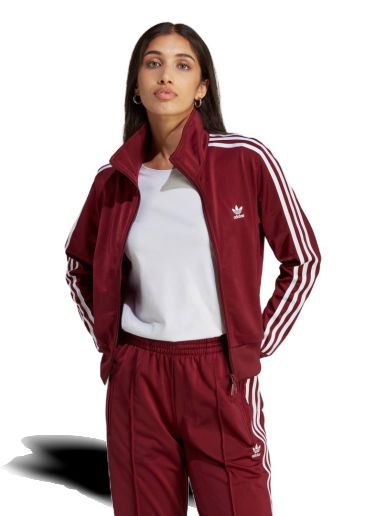 Bomber bunda adidas Originals Adicolor Classics Firebird Jacket Vínová | IB7406