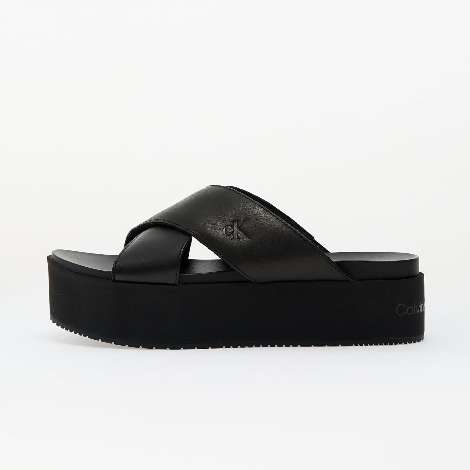Tenisky a topánky CALVIN KLEIN Jeans Flatform Cross Mg Uc Black Čierna | YW0YW01349 0GT, 0
