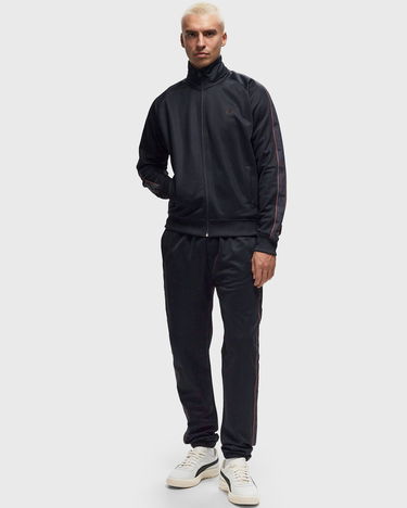 Bomber bunda Fred Perry Contrast Tape Track Jacket Navy | J5557-W71, 1