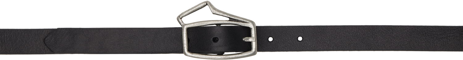 Opasok Serapis Serapis Leather Belt Čierna | SS25_BE_1, 0